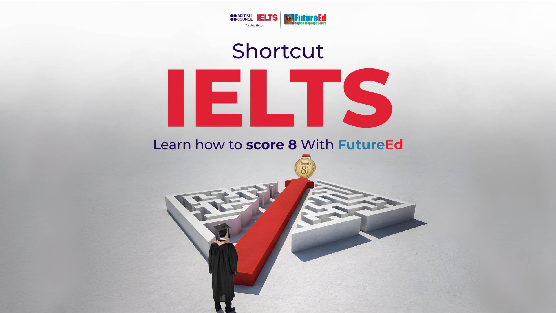 Shortcut IELTS course card
